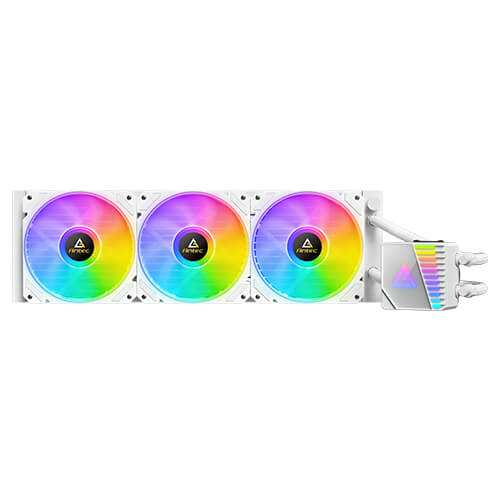 ANTEC SYMPHONY 360 ARGB WHITE / ENFRIAMIENTO LIQUIDO DE 360MM ARGB /  SOCKET LGA 1700, 1200, 115X, 1366, AM4, AM5 /